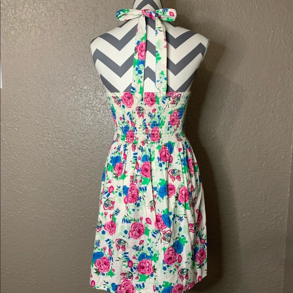 White Floral dress | No boundaries - Picture 5 of 8